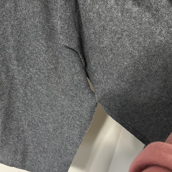 Nordstrom Gray Cashmere Open Poncho/Cardigan Sweater One Size - Picture 5 of 13